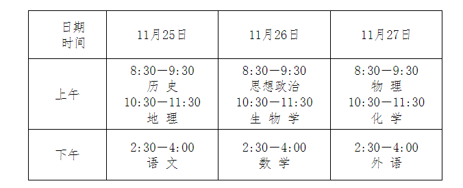 2025河北省下半年高中学业水平考试时间提前!