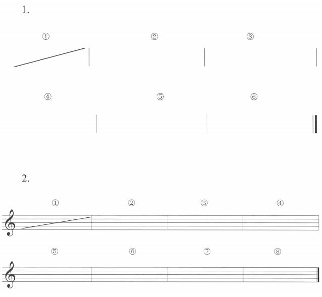非选择题答题卡式样